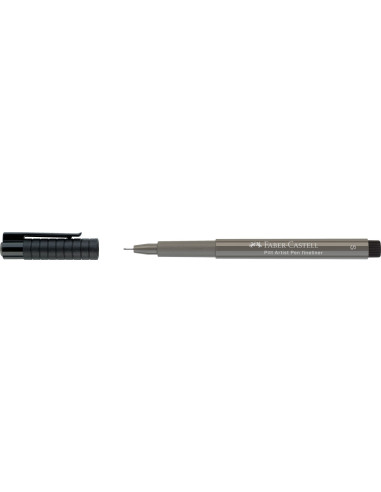 FC167073,Pitt artist pen fineliner s gri cald iv Faber-castell