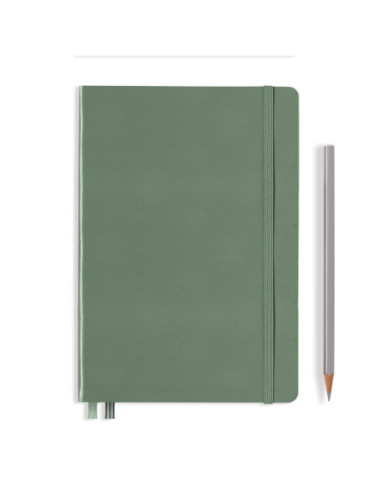 LT365488,Caiet a5 velin coperta rigida olive Leuchtturm