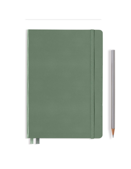 LT365488,Caiet a5 velin coperta rigida olive Leuchtturm
