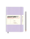 LT365496,Caiet a5 velin coperta flexibila lila Leuchtturm