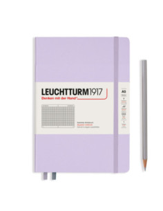 LT365483,Caiet a5 aritmetica coperta rigida lila Leuchtturm