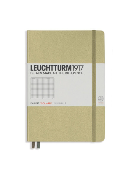 LT354593,Caiet a5 aritmetica coperta rigida nisipiu Leuchtturm