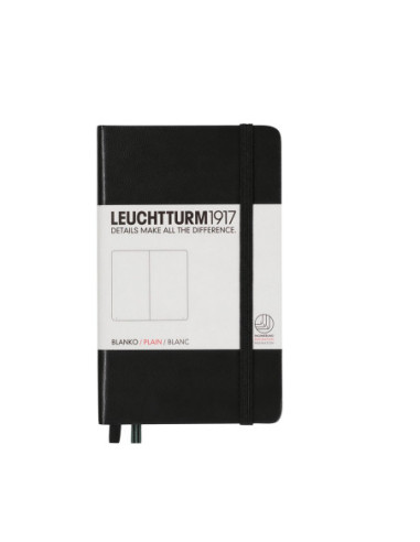 LT317257,Caiet a6 velin coperta rigida negru Leuchtturm