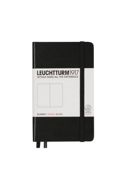 LT317257,Caiet a6 velin coperta rigida negru Leuchtturm