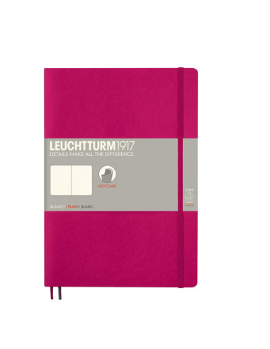 LT355281,Caiet b5 velin coperta flexibila magenta Leuchtturm
