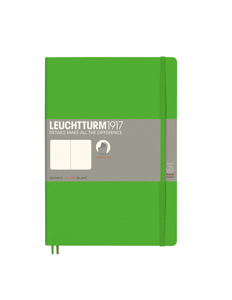 LT357652,Caiet b5 velin coperta flexibila vernil Leuchtturm