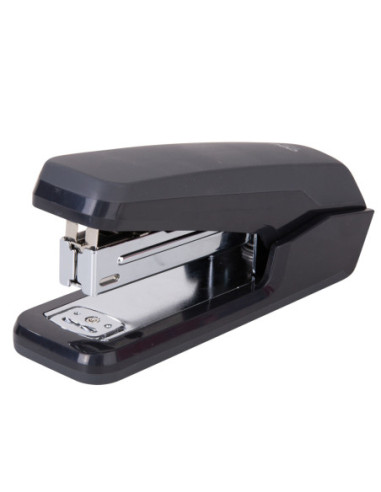 DLE0464BK,Capsator 25 coli 24/6 half strip efortless negru Deli