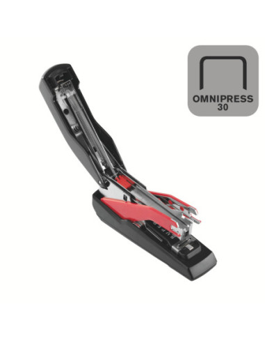 RA5000550,Capsator 30 coli capse omnipress supreme so30 negru/rosu Rapid