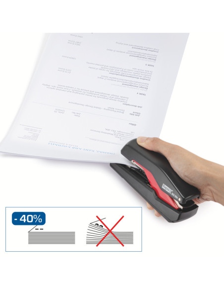 RA5000550,Capsator 30 coli capse omnipress supreme so30 negru/rosu Rapid