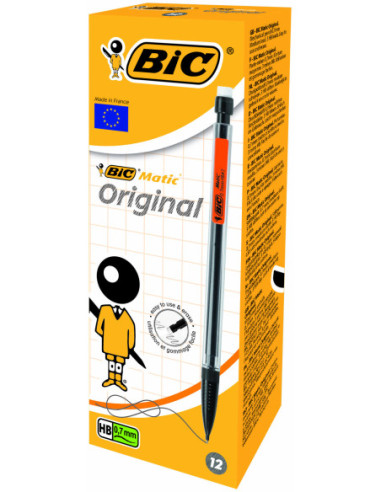 BC820959-12,Creion mecanic 0.7mm matic Bic - Set 12