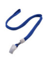 DLE5757-50,Ecuson vertical 70*105mm cu clips si snur textil Deli - Set 50