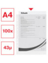 ES56171,Folie protectie a4 43 microni 100/set Esselte