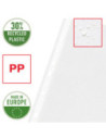 ES17939,Folie protectie a4 cu clapa laterala 10/top 100 microni Esselte