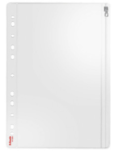 ES411200,Folie protectie a4 cu fermoar 200 microni 5/set Esselte