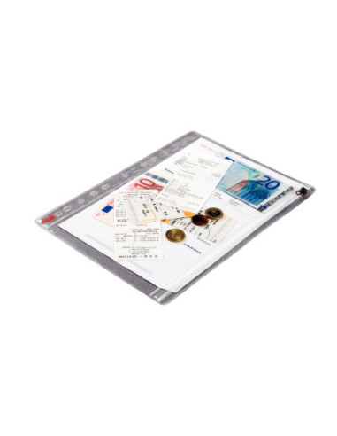 ES411200,Folie protectie a4 cu fermoar 200 microni 5/set Esselte