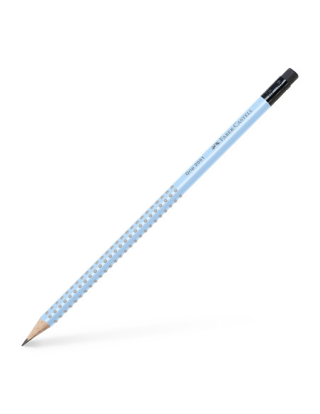 FC217270,Creion grafit hb cu guma grip 2001 cutie plastic 72 buc rose-sky blue Faber-castell