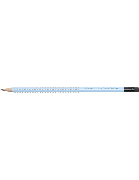 FC217270,Creion grafit hb cu guma grip 2001 cutie plastic 72 buc rose-sky blue Faber-castell