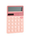 DLENS042LPK,Calculator birou 12 dig roz deschis Nusign deli