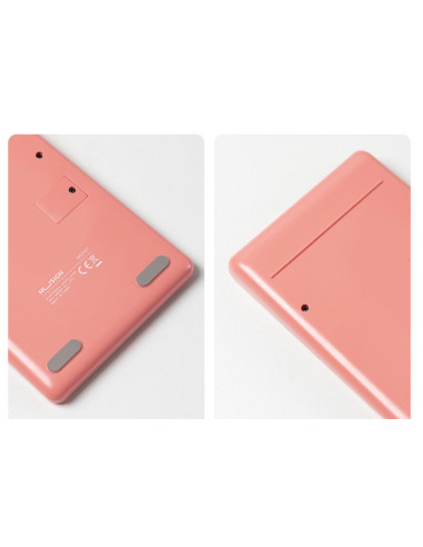 DLENS042PK,Calculator birou 12 dig roz intens Nusign deli