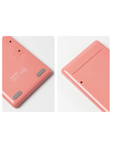 DLENS042PK,Calculator birou 12 dig roz intens Nusign deli