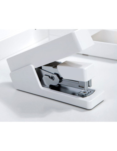 DLENS081WH,Capsator 25 coli 24/6, 26/6 corp metal alb Nusign 081 deli