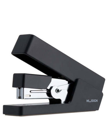 DLENS081BK,Capsator 25 coli 24/6, 26/6 corp metal negru Nusign 081 deli