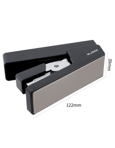 DLENS081BK,Capsator 25 coli 24/6, 26/6 corp metal negru Nusign 081 deli