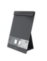 DLENS503BK,Clipboard simplu cu suport vertical negru Nusign deli