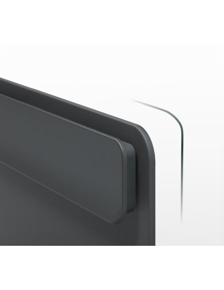 DLENS503BK,Clipboard simplu cu suport vertical negru Nusign deli