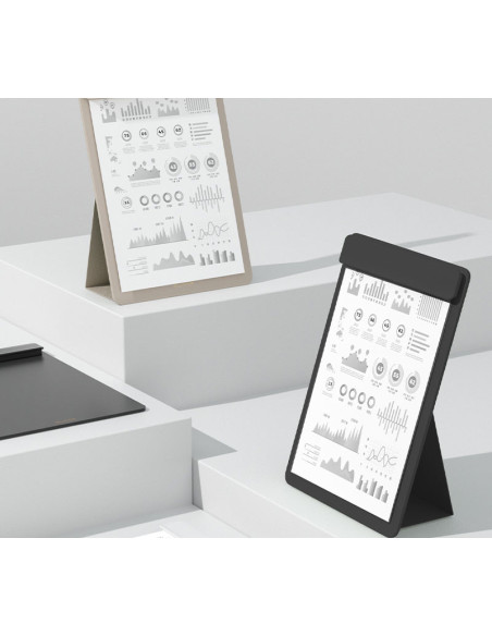 DLENS503BK,Clipboard simplu cu suport vertical negru Nusign deli