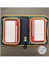 Penar echipat cu 1 fermoar si 2 clape Herlitz 400211282, 34 piese, Motiv Wild