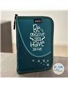 Penar echipat cu 1 fermoar si 2 clape Herlitz 400211281, 34 piese, Motiv Be Creative