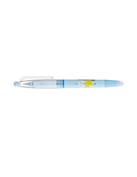 Roller Pilot Frixion Ball Fancy Pool Party 0.7 mm, cerneala albastra, Corp albastru
