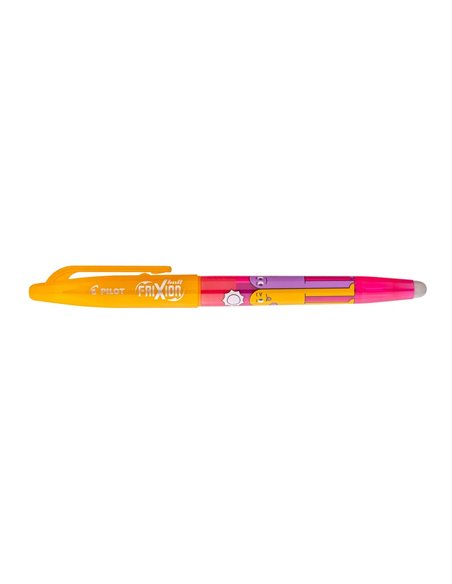 Roller Pilot Frixion Ball Best Friends 0.7 mm, cerneala albastra, Corp roz