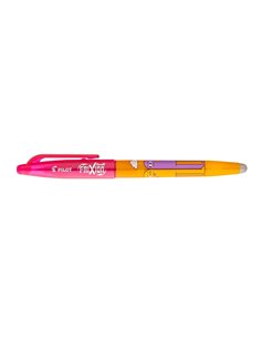 Roller Pilot Frixion Ball Best Friends 0.7 mm, cerneala albastra, Corp portocaliu deschis