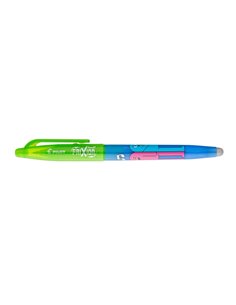 Roller Pilot Frixion Ball Best Friends 0.7 mm, cerneala albastra, Corp albastru deschis
