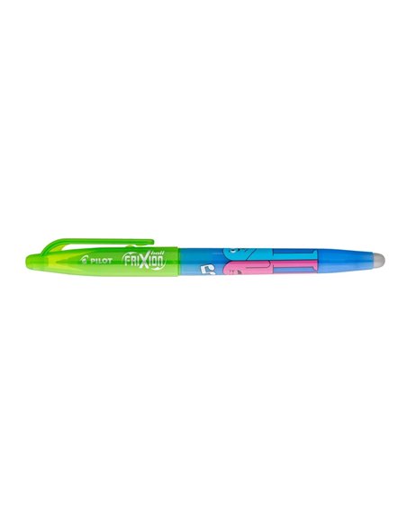 Roller Pilot Frixion Ball Best Friends 0.7 mm, cerneala albastra, Corp albastru deschis