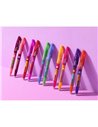Roller Pilot Frixion Ball Best Friends 0.7 mm, cerneala albastra, Corp roz