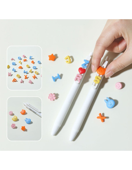 DLENS888-BL-12,Pix cu gel cu mecanism 0.5mm albastru puzzle Nusign deli - Set 12