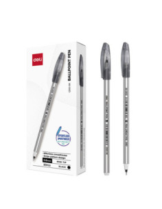 DLEQ560-BK-20,Pix unica folosinta 0.6mm stripes negru q560 Deli - Set 20 2