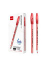 DLEQ560-RD-20,Pix unica folosinta 0.6mm stripes rosu q560 Deli - Set 20