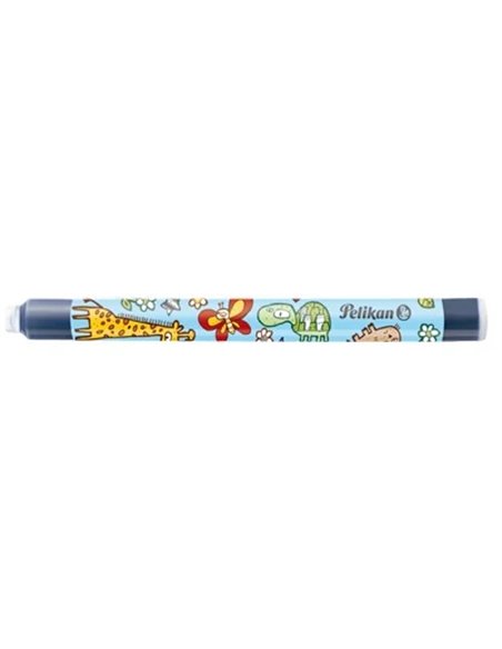 Patroane cerneala mari stilou Pelikan Griffix, cerneala albastru royal, 5 buc/cutie