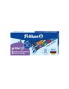 Patroane cerneala mari stilou Pelikan Griffix, cerneala albastru royal, 5 buc/cutie