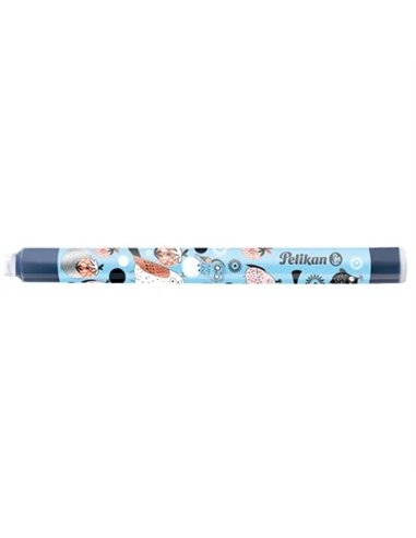 Patroane cerneala mari stilou Pelikan Griffix, cerneala albastru royal, 5 buc/cutie
