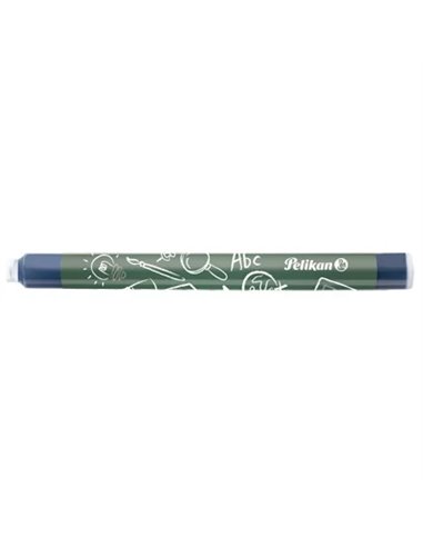 Patroane cerneala mari stilou Pelikan Griffix, cerneala albastru royal, 5 buc/cutie