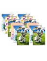 Set 12 caiete Tip 1 Ecada, 24 file, 80g/mp, coperta cartonata, Motive asortate