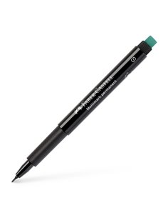 Marker permanent S Multimark Faber-Castell FC152399, Negru