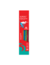 9498580,Creion grafit cu radiera hb hexagonal 2.2mm set12