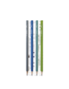9498620,Creion grafit 2b soft touch triunghiular 2.4mm set12