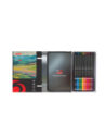 9498240,Creioane colorate rotunde corp negru 4mm set12 cutie metal